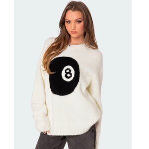 NWT Edikted Magic 8 Oversized Chunky Knit Sweater - Size M